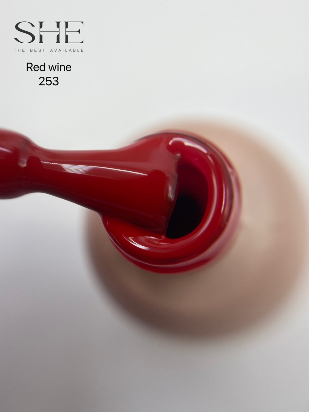 Гель-лак SHE RED WINE, 253 10 ml