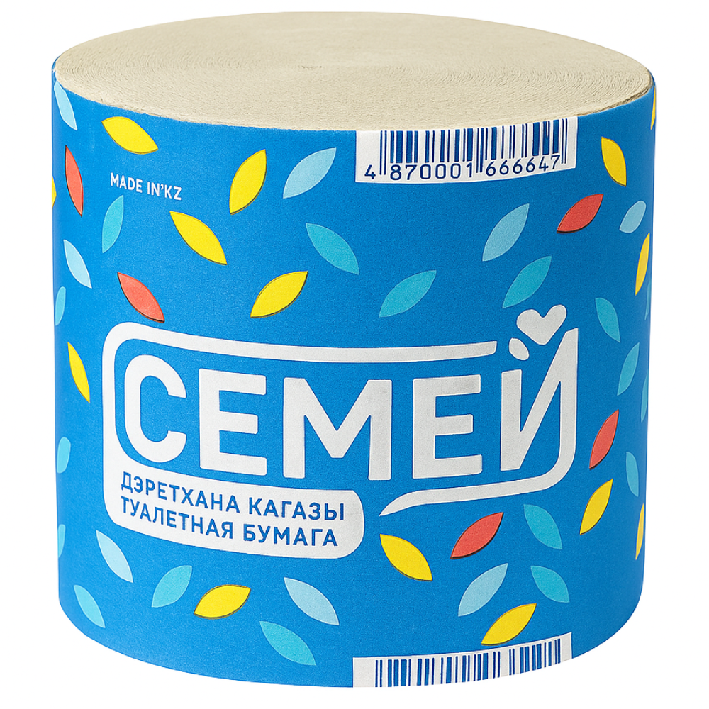 Туалетная бумага Семей 1 шт