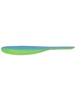 Приманка силиконовая Keitech Shad Impact 4", 5,2г, цвет #440 Electric Shad, 3 упаковки по 8 штук