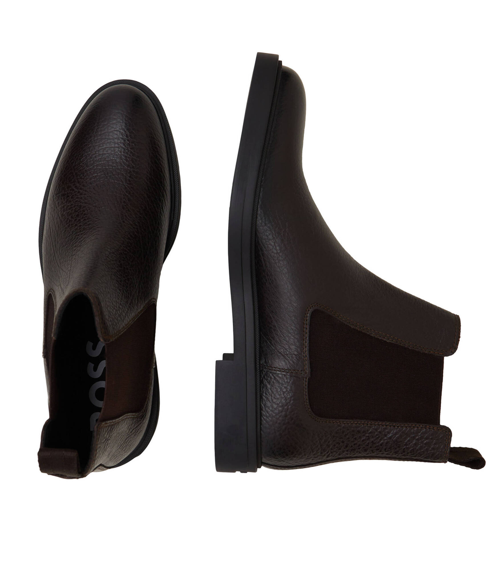 Кожаные челси calev cheb gr BOSS BLACK - коричневый(50503280)