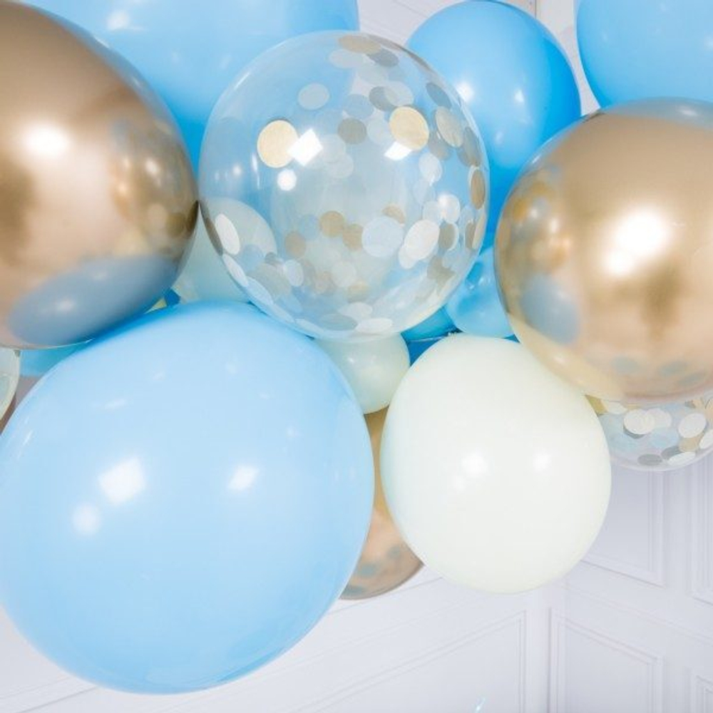 Гирлянда из шаров "Blue" 1м