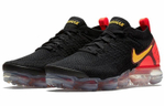 Кроссовки Nike Vapormax Black Laser Orange Total Crimson