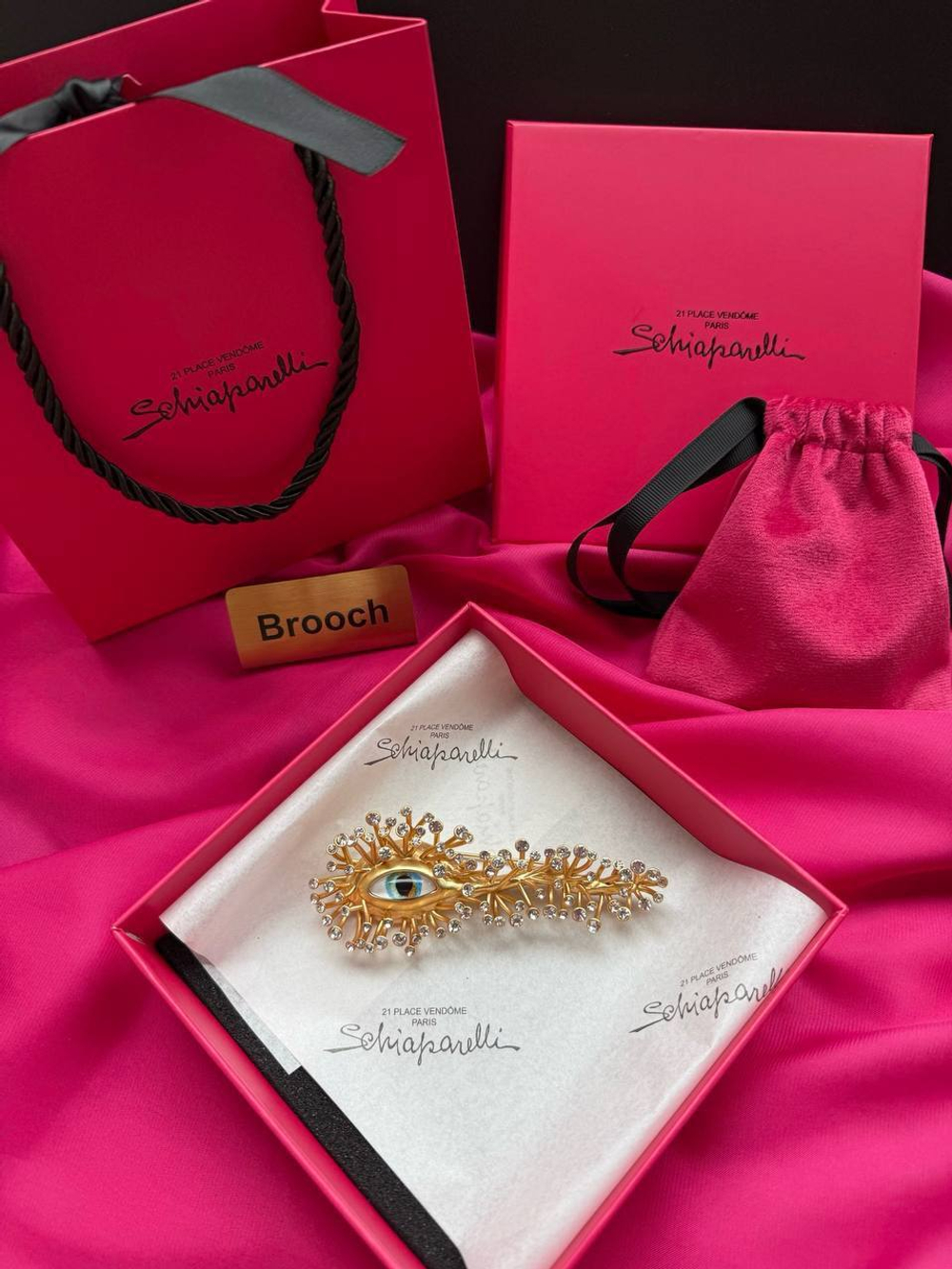 Брошь Schiaparelli
