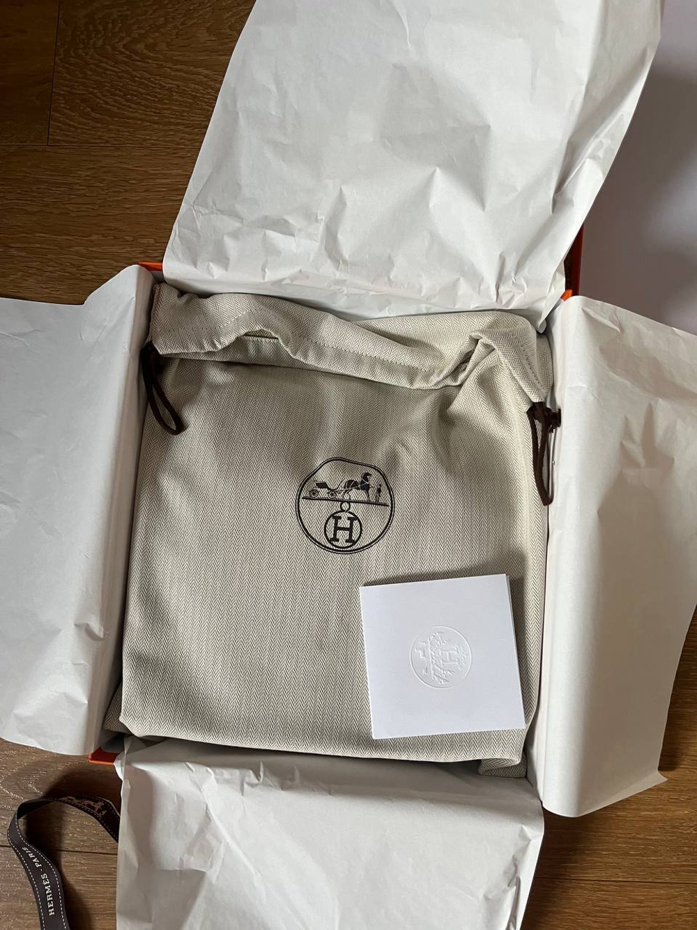 Сумка Hermes Evelyne 29 Barenia Faubourg Fauve