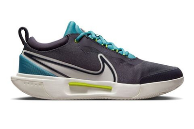 Мужские кроссовки теннисные Nike Zoom Court Pro Clay - gridiron/sail/mineral teal/bright cactus