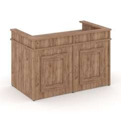 Kodex Стол для судей KD.SSD-14 Дуб Табак 1400*800*900