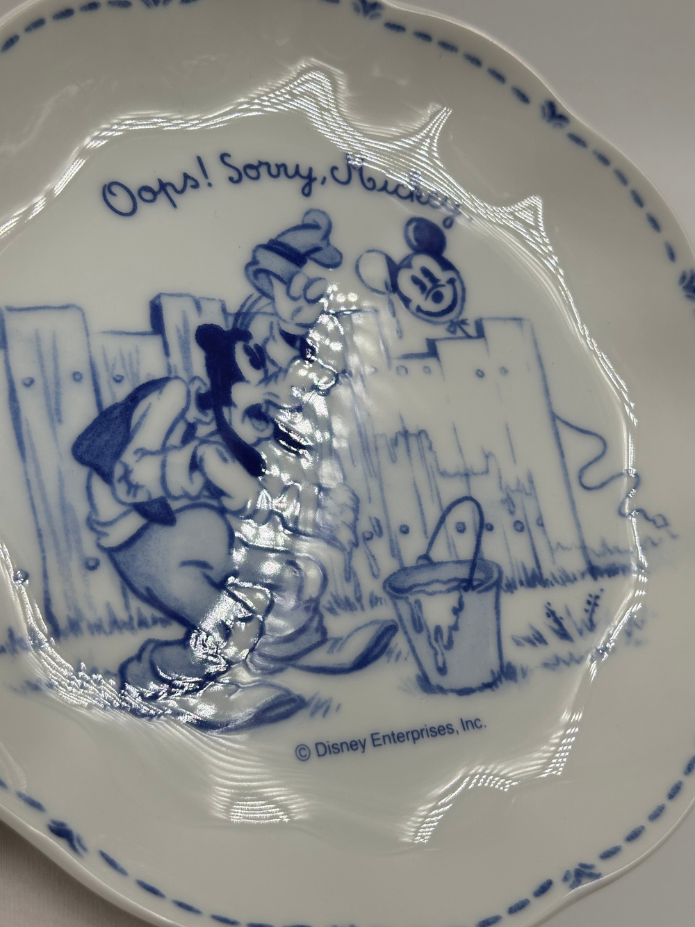 Тарелка Гуфи и Микки Маус Disney by Sango
