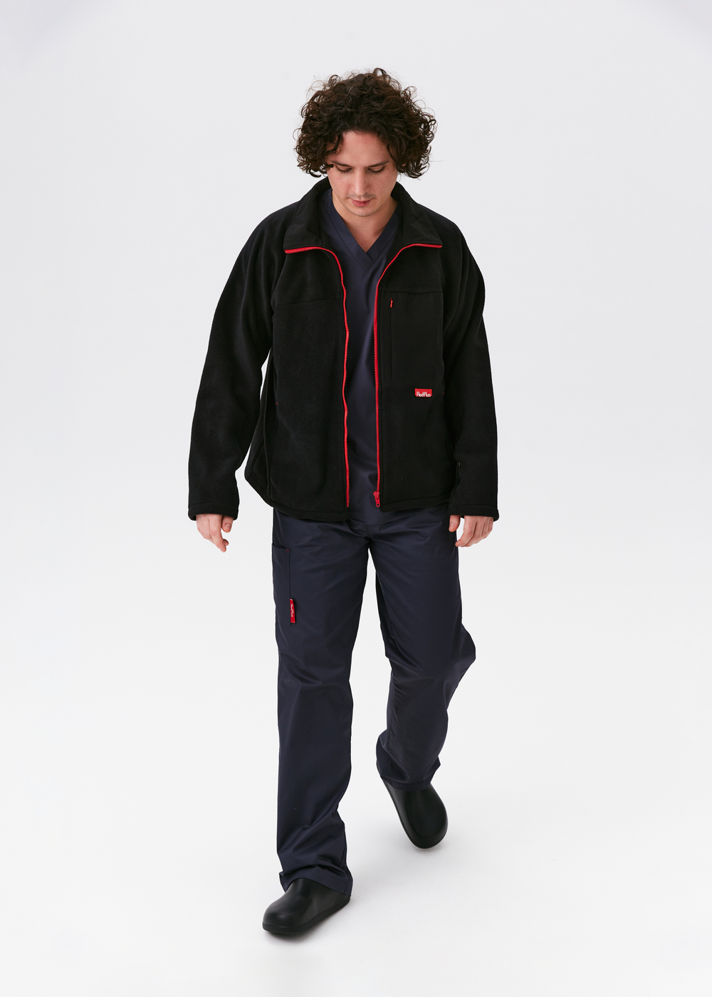 Брюки медицинские унисекс Red Base, ртуть хлопок