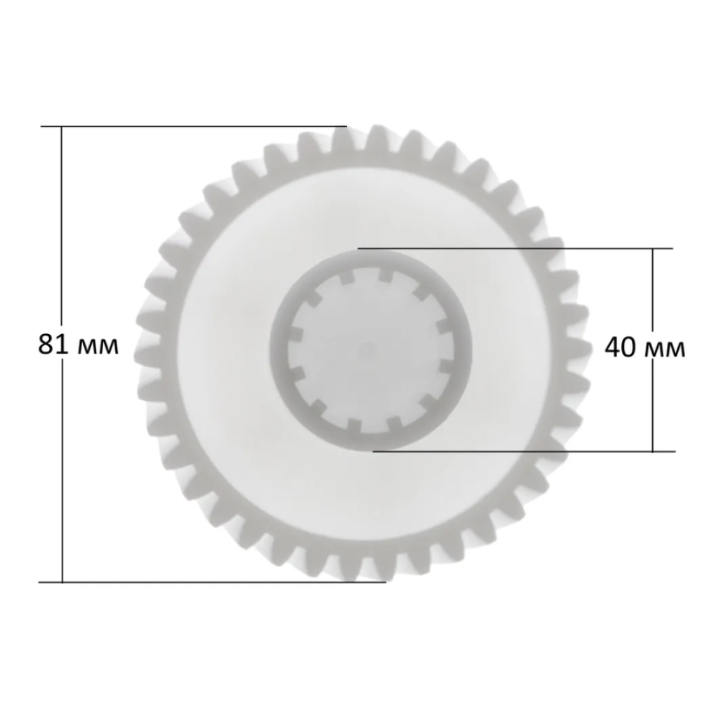 Шестерня мясорубки Philips, Zelmer , Cameron MG-1500, Benaton, Умелица под шнек