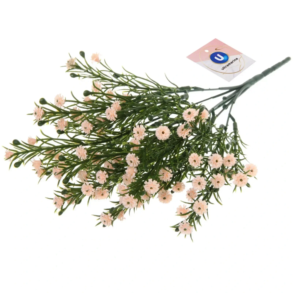 Искусственные цветы «Цветочная фантазия» 32см цвет бледно-розовый