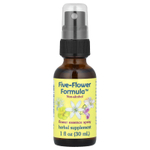 Flower Essence Services, Five-Flower Formula™, цветочная эссенция, спрей, без спирта, 30 мл (1 жидк. унция)