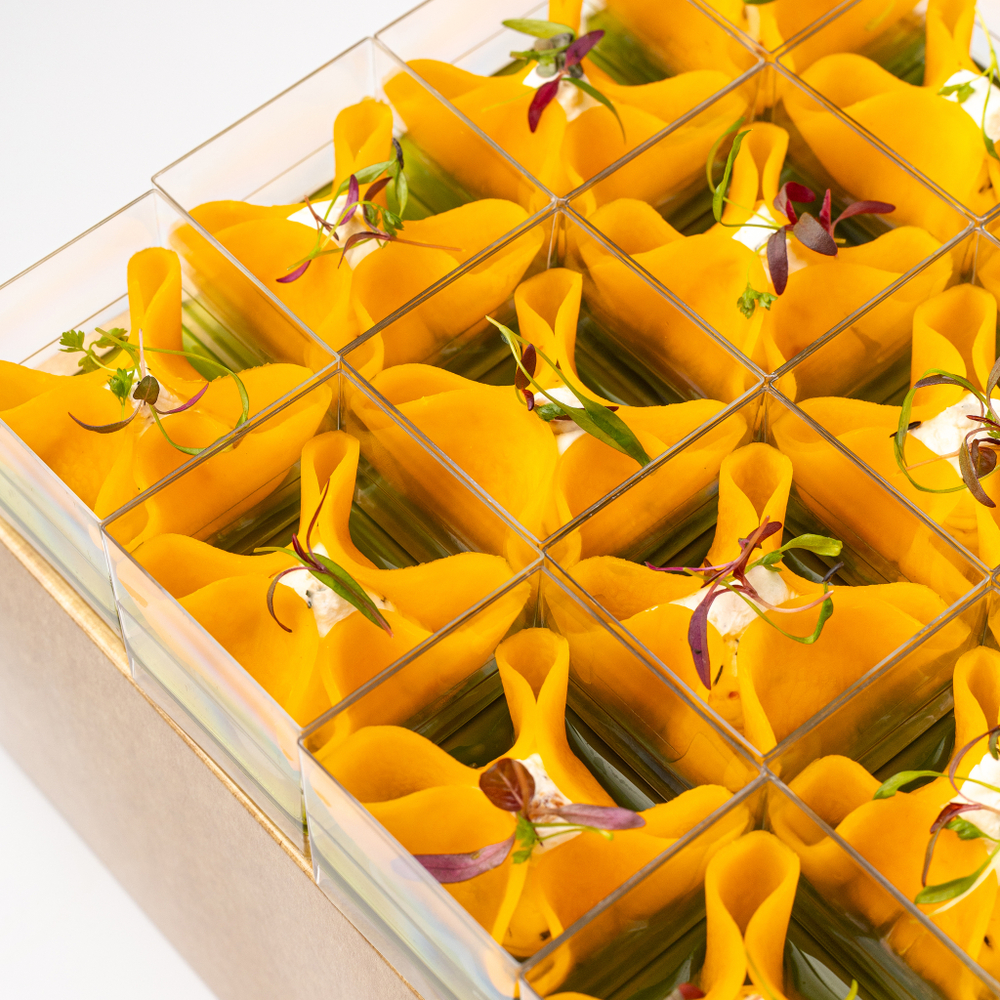 Бокс с Равиоли из тыквы со сливочным кремом