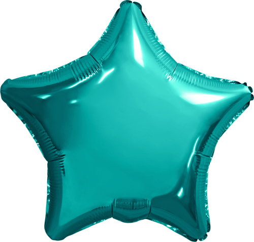 Шар звезда фольга 76 см Тиффани