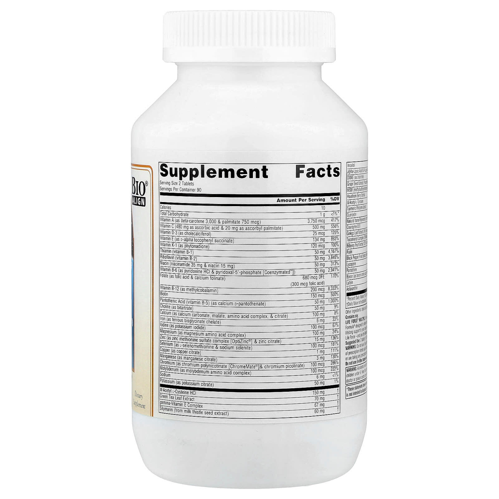 Source Naturals, Life Force® Multi, мультивитаминный комплекс, 180 таблеток