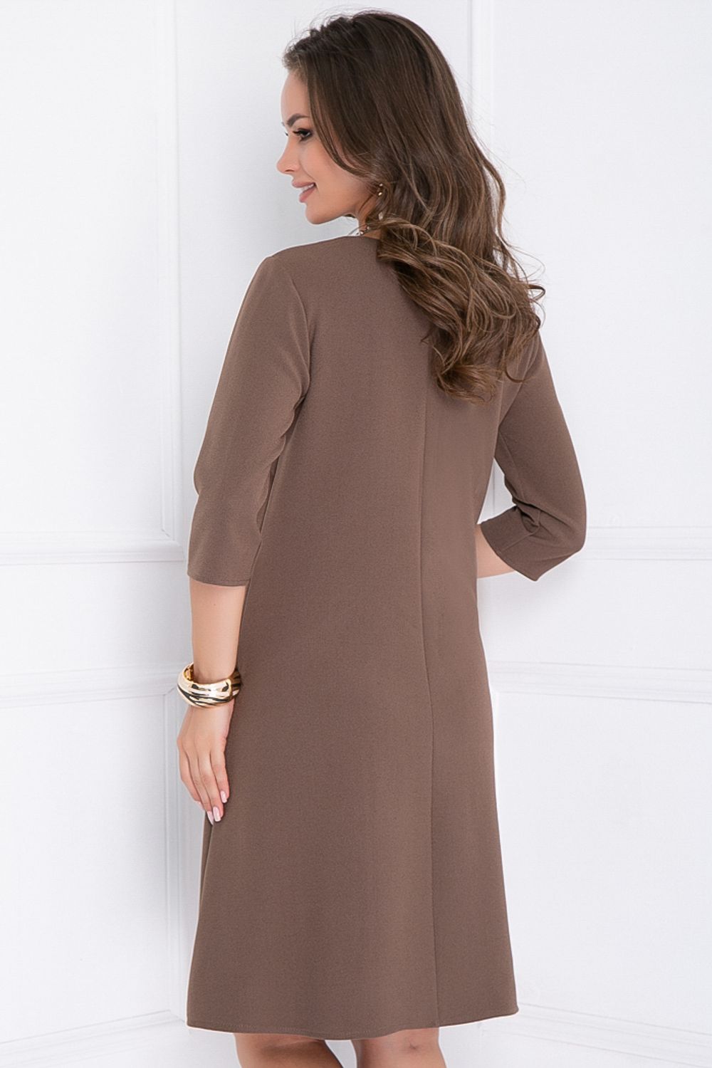 ПЛАТЬЕ АРНЕСТА (КАПУЧИНО) Bellovera (Акция)