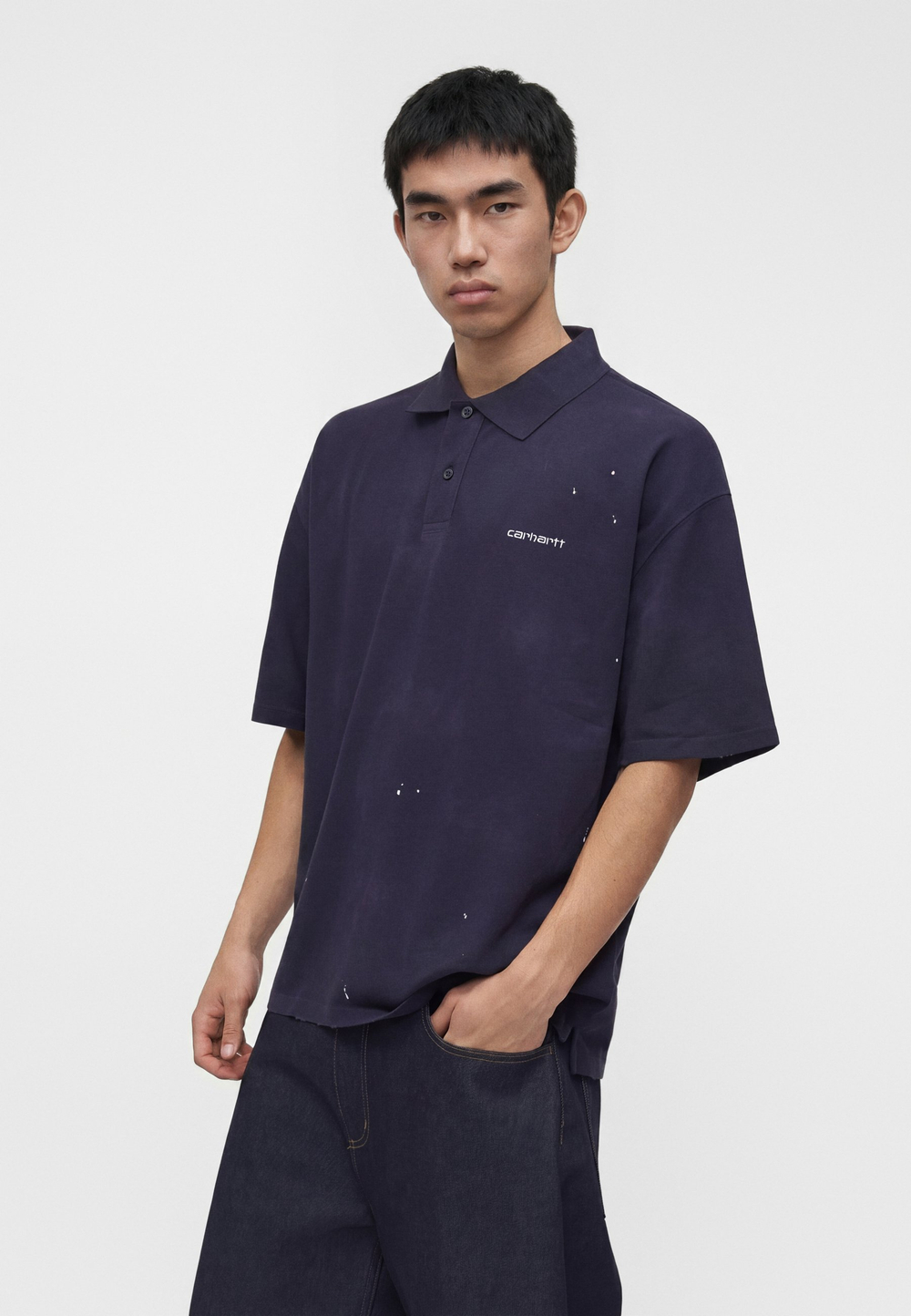Carhartt WIP Футболка-поло - Синий