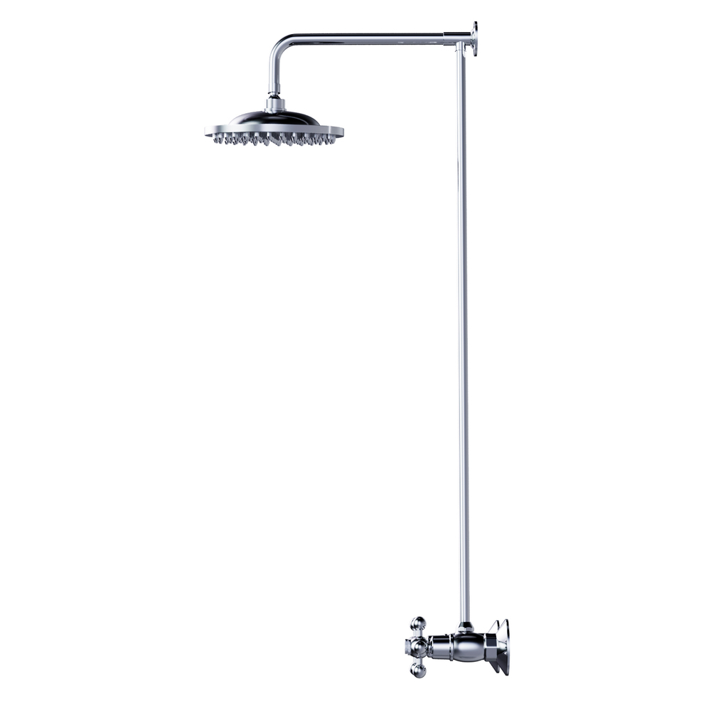 Душевая система 1/2 кер L2408 Ledeme  стационарный ТРОПИЧ ДУШ, латунь