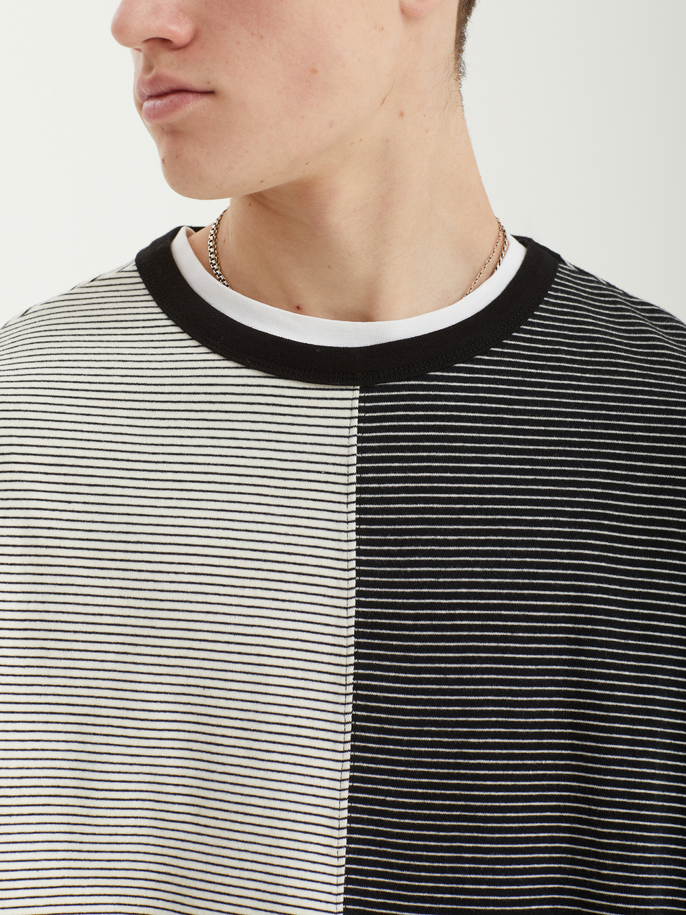 Мужской Лонгслив Mixed Stripe