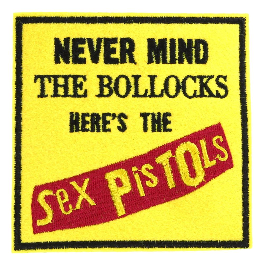 Нашивка с вышивкой группы Sex Pistols