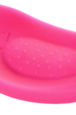 Розовый вибратор FLIRTY для ношения в трусиках (Цвет: розовый)