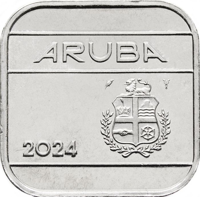 50 центов 2024 Аруба UNC