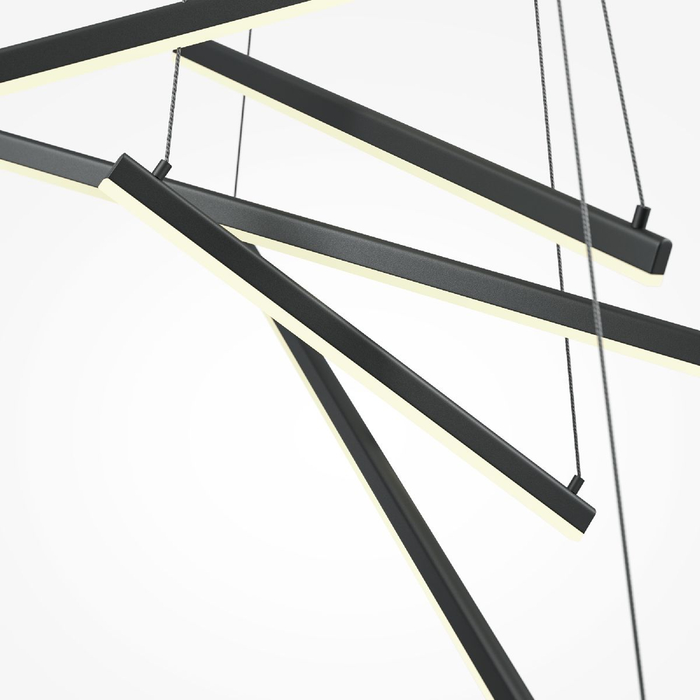 Каскадная люстра Maytoni Line MOD016PL-L96BK