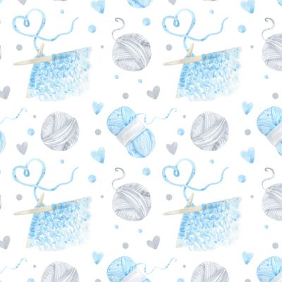 Вязание, предметы для вязания, нитки, хобби