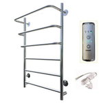 Полотенцесушитель электрический 80х50 6 пер унив (скрыт подкл, таймер,319 Вт) ТРУГОР