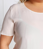 блузка bella pluse size Persona by Marina Rinaldi - белый(1113332)