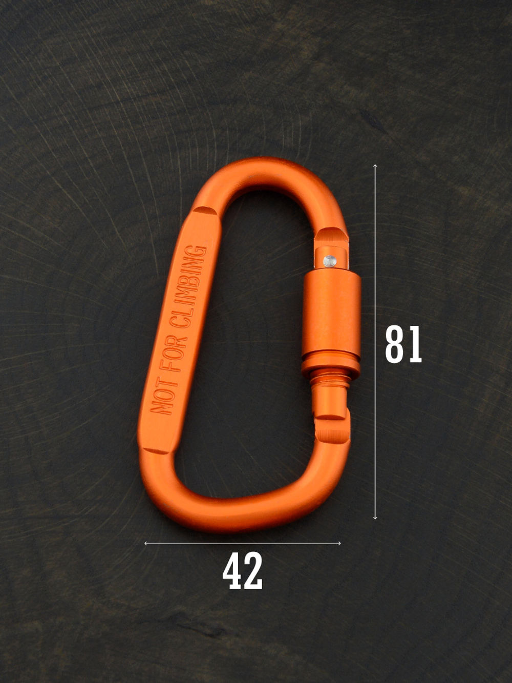 В АССОРТИМЕНТЕ - 3 карабина вспомогательных до 50 кг алюминий 81х42 мм