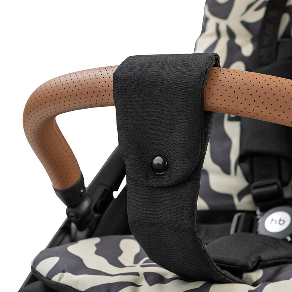 Детская прогулочная коляска Happy Baby Lynn dark olive & flora