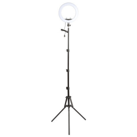 Шт Era Фотоштатив с подсветкой LRT-1010 Kit MoonLight 10’’ LED кольцевая лампа + штатив 10Вт
