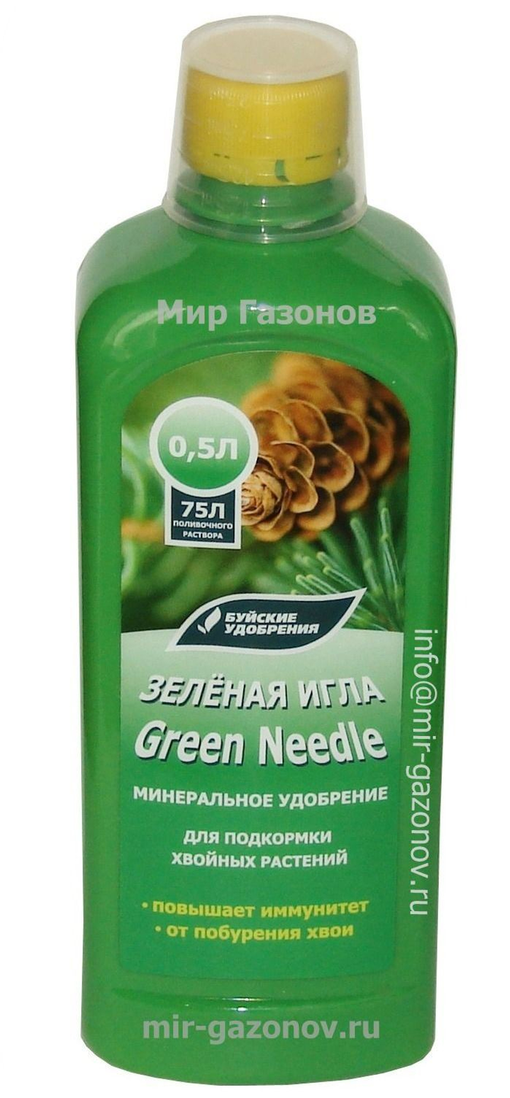 Удобрение Зеленая игла 0,5л БХЗ