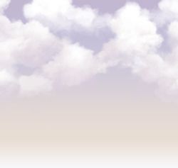 Пейзаж Облака панно