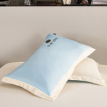 Комплект постельного белья Сатин-Шелк Я IN LOVE на резинке LVR008