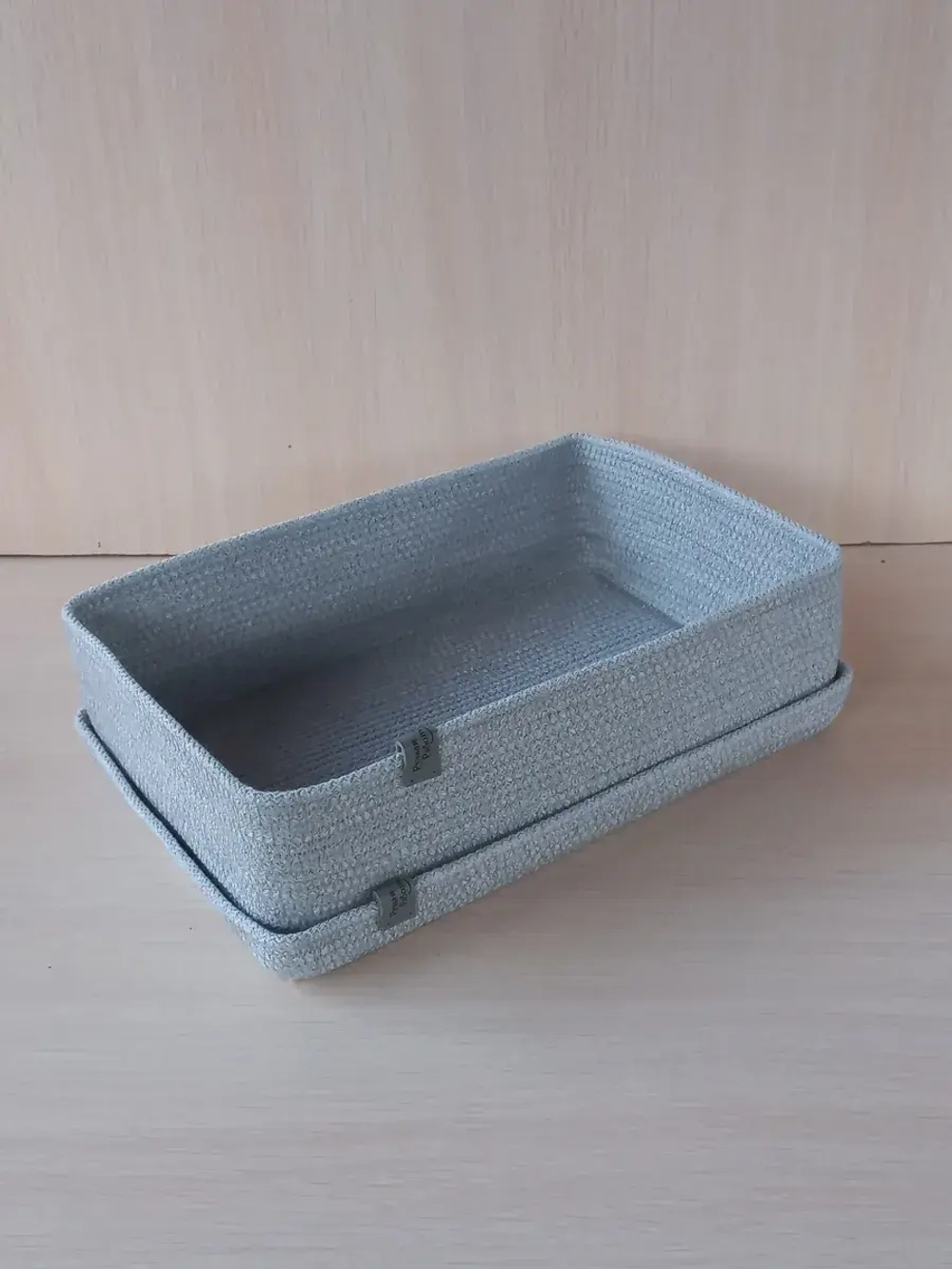 Корзина плетеная с крышкой