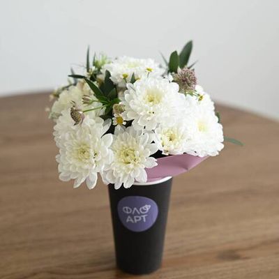 "Цветочный стаканчик"