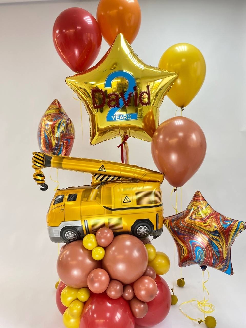 Воздушные шары Техника Кран №1386