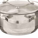 Кастрюля нерж, 5.2 л, с крыш, Катунь, Медея, КТ-АР-011-52, индукц