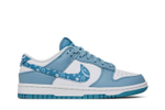 Кроссовки Nike Dunk Low Ess "Blue Paisley" (Женская размерная сетка)