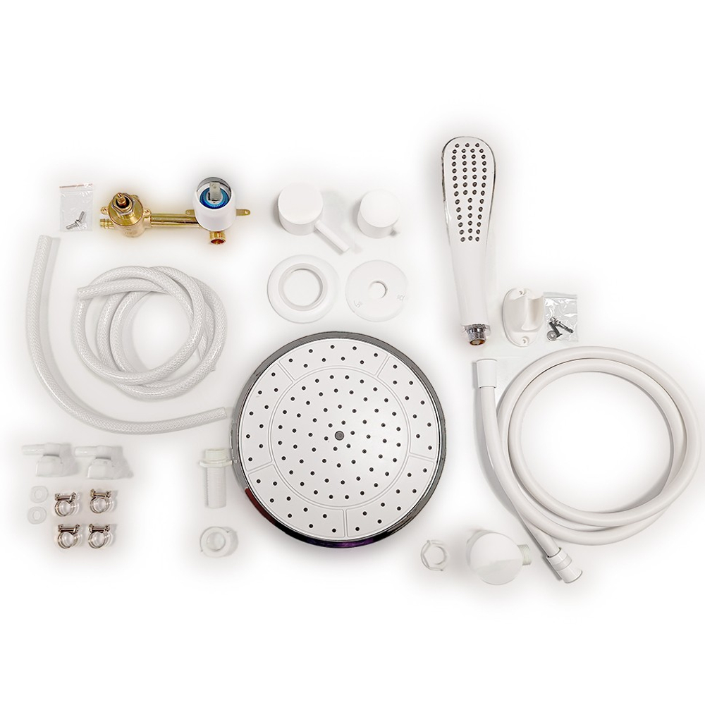 Душевая Кабина Грэй-Вайт 90*90 В