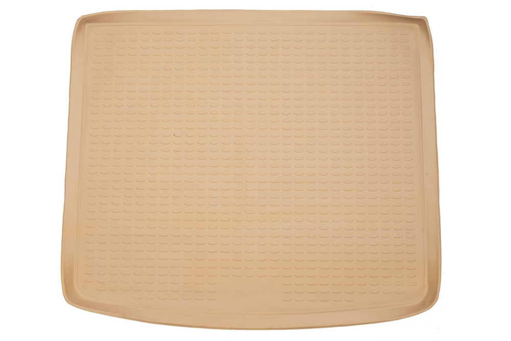 Коврик в багажник для VW Touareg I 2003-2010, кроссовер (полиуретан, бежевый) NLC.51.01.B13B