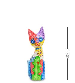 Decor and Gift 99-268 Фигурка «Кошка» н-р из трех 30,25,20 см (албезия, о.Бали)