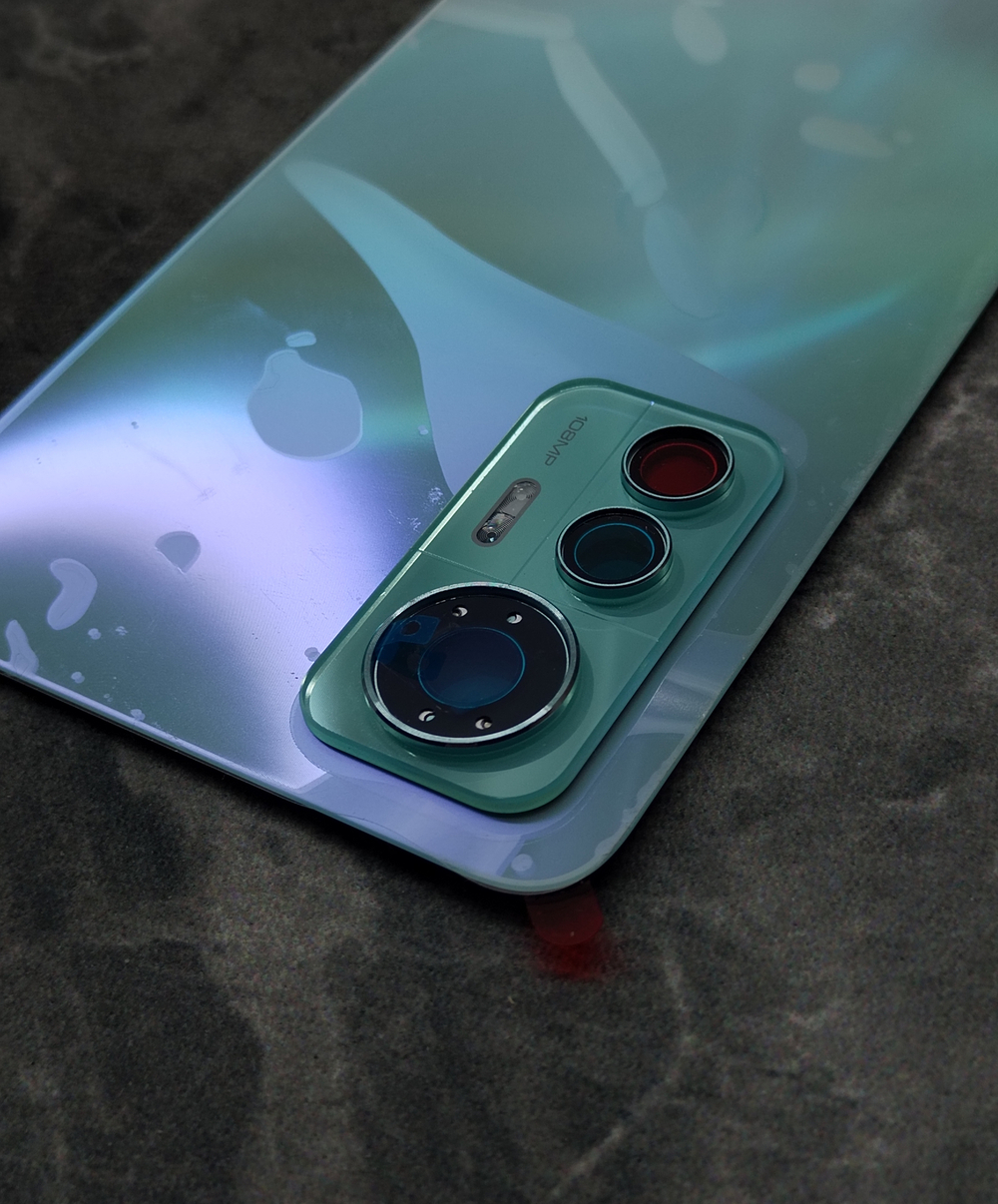 Xiaomi 12 Lite (2203129G) - Задняя крышка (корпус) в сборе  (стеклянная) (ORIG-SP)