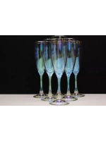 Бокал для вина 6 штук Радуга