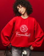 Свитшот Live Loud красный