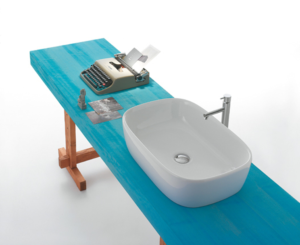 Раковина накладная Globo Genesis GE045.BI на 60 см