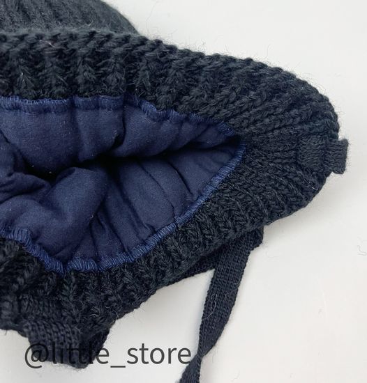 Шапка зимняя, Черная