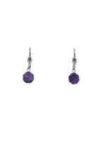 Серьги из аметиста amse995