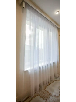 Тюль вуаль белая 230х200 см